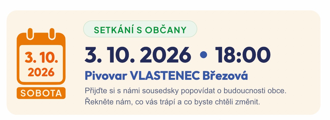Setkání s občany – Máme to tu rádi!