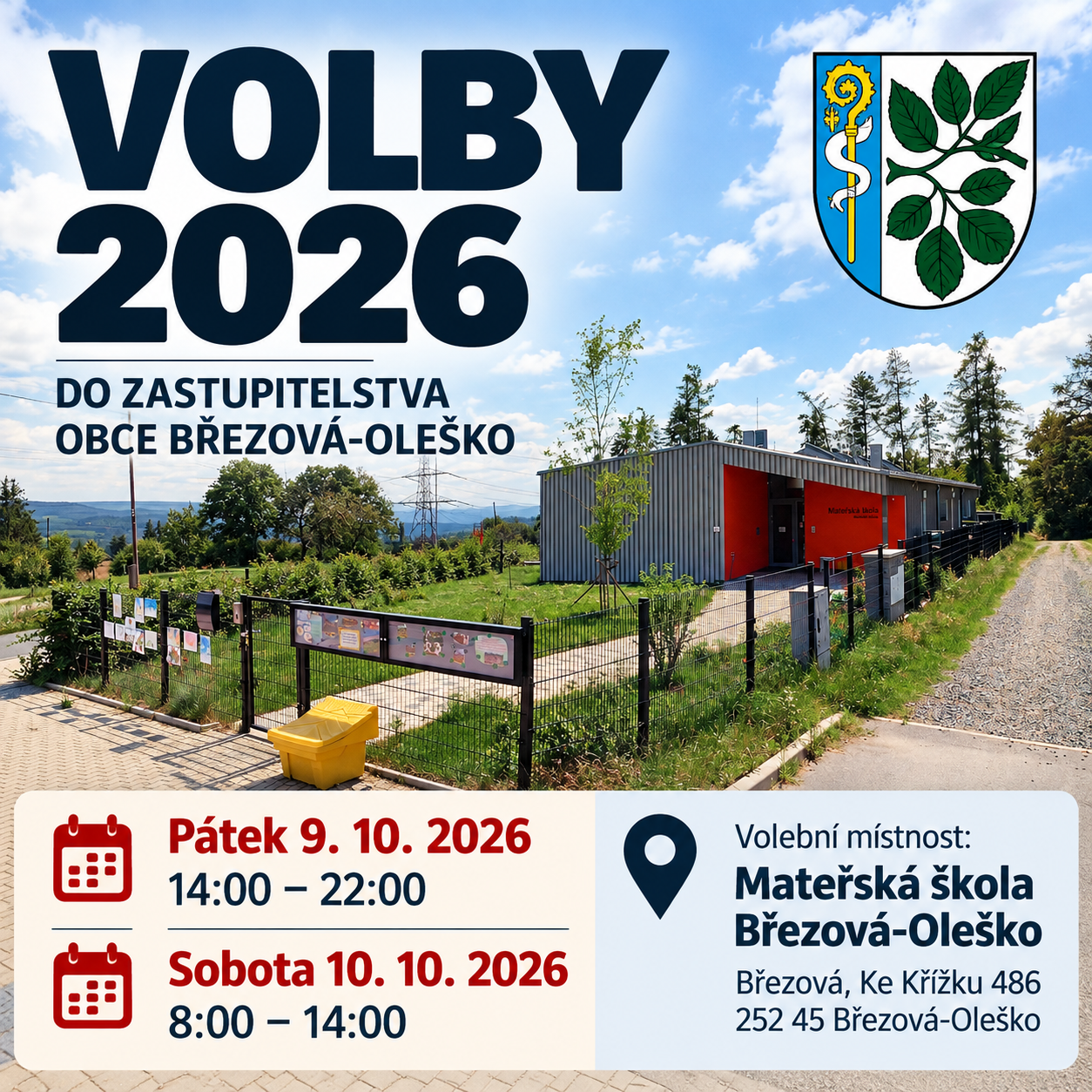 Volby do zastupitelstva obce Březová-Oleško 2026